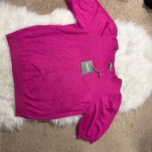 Marled Pink Women's Blouse